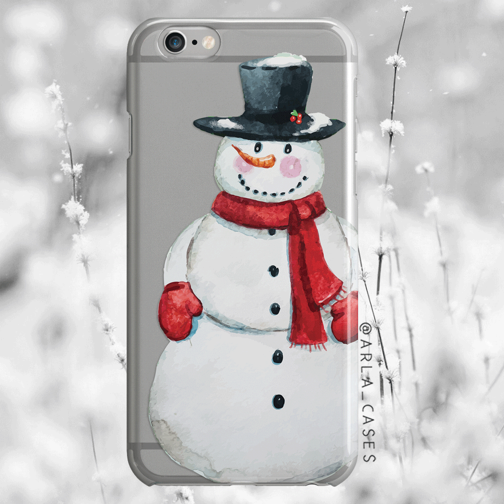 Snowman iPhone 13 Mini Case by CSA Images - Pixels